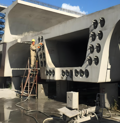 龙港压浆料施工流程及注意事项